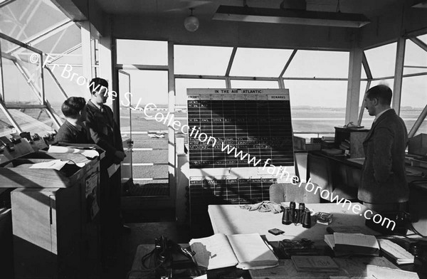 SHANNON AIRPORT SCENES  INSIDE CONTROL TOWER